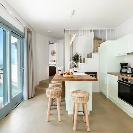 Santo Bloom Luxury Villas Vóthon Extérieur photo