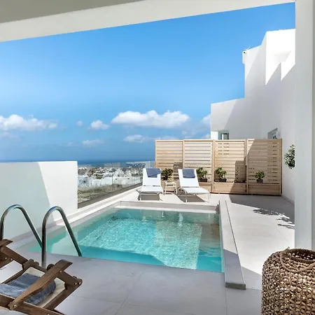 Santo Bloom Luxury Villas Vóthon Extérieur photo