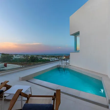 Santo Bloom Luxury Villas Vóthon Extérieur photo