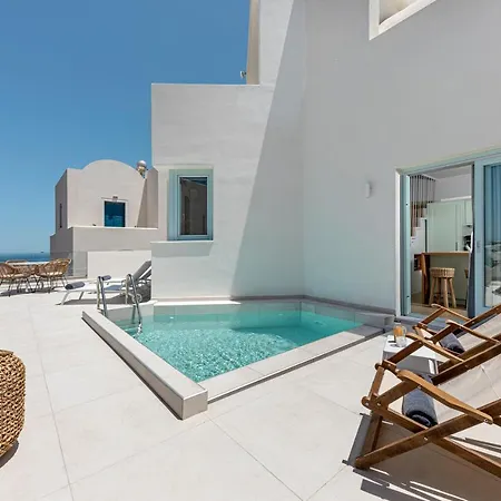 Santo Bloom Luxury Villas Vóthon Extérieur photo