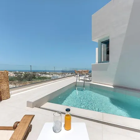 Santo Bloom Luxury Villas Vóthon Extérieur photo