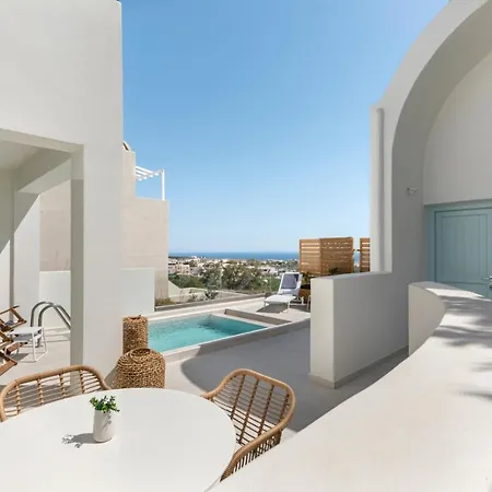 Santo Bloom Luxury Villas Vóthon Extérieur photo